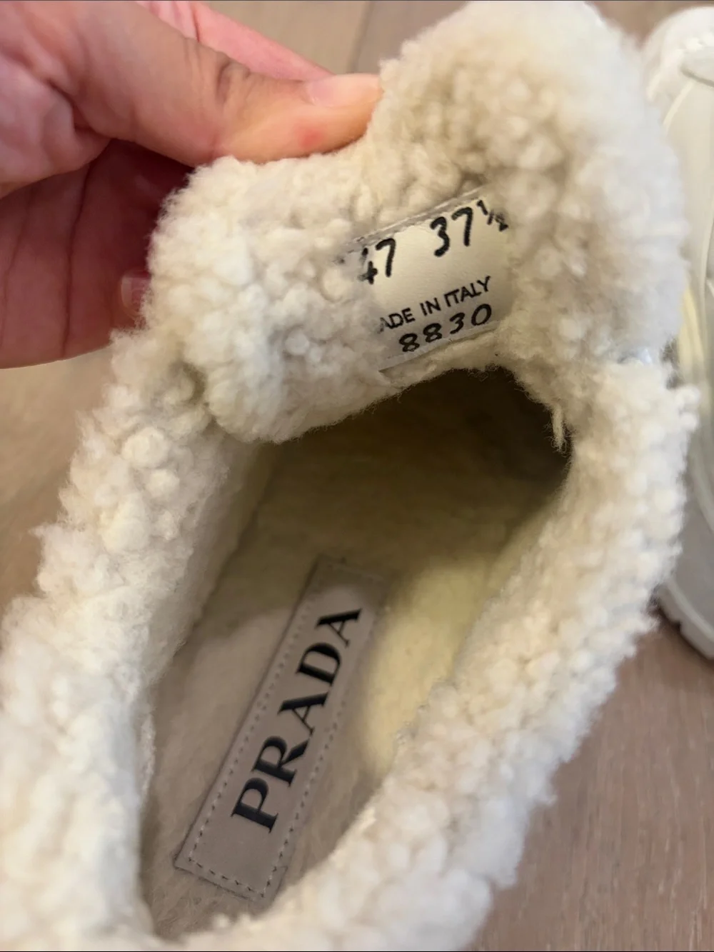 Prada chunky platform